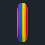 Regenboog strepen Aangepast Persoonlijk Skateboard<br><div class="desc">Regenboogstrepen Aangepast skateboard</div>