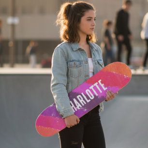 Regenboog Strepen Aangepaste Gepersonaliseerde Naa Persoonlijk Skateboard