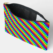 Regenboog Strepen - Accessoires Zakje Etui (Open)