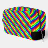 Regenboog strepen - Dopp Kit Toilettasje (Rechterhoek)
