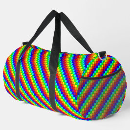 Regenboog strepen - Duffel Bag Plunjezak