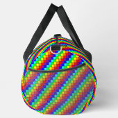 Regenboog strepen - Duffel Bag Plunjezak (Rechts)