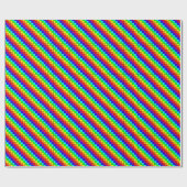 Regenboog Strepen - Inpakpapier (Vlak)