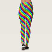Regenboog Strepen - Leggings (Achterkant)