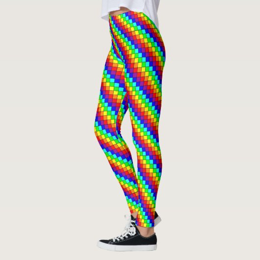 Regenboog Strepen - Leggings (Links)