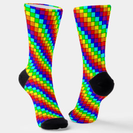 Regenboog Strepen - Premium Soks Sokken