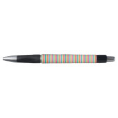 Regenboog strepen retro leuk patroon pen (Voorkant)