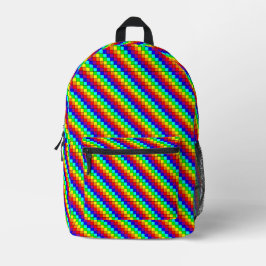 Regenboog Strepen - Rugzak