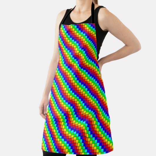 Regenboog Strepen - Schort (Insitu)