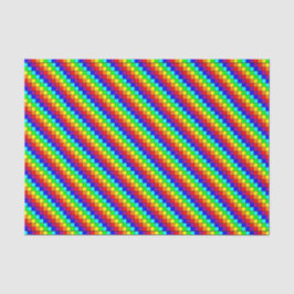 Regenboog Strepen - Tissue Papier