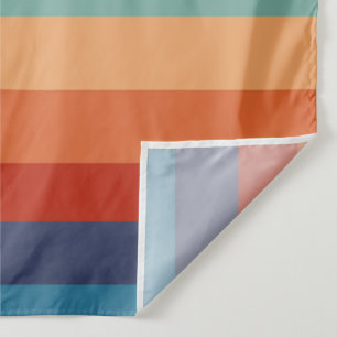 Regenboog Strepen Vintage Kleuren Oude Stijl Kleur Wandkleed