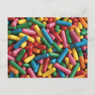 Regenboog Strooisel Briefkaart