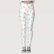 Regenboog strooit confetti leuk kleurrijk patroon