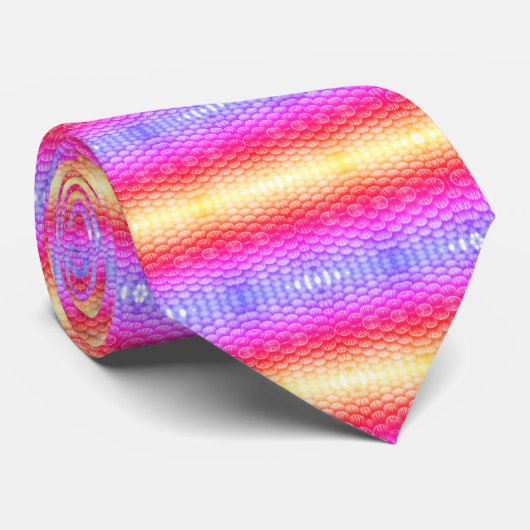 Regenboog Stropdas (Opgerold)