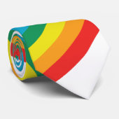 Regenboog Stropdas (Opgerold)