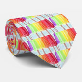 regenboog stropdas (Opgerold)