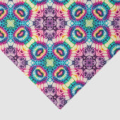 Regenboog Stropdas-kleurstof geometrisch patroon 7 Tissuepapier (Detail)