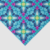 Regenboog Stropdas-kleurstof geometrisch patroon 8 Tissuepapier (Detail)