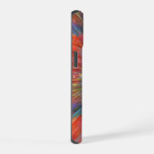 Regenboog Supernova Fractale Kunst iPhone 15 Case (Rechterkant)