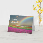 Regenboog Sympathie Kaart (Gele Bloem)