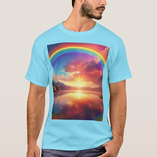 Regenboog T-shirt (Voorkant)
