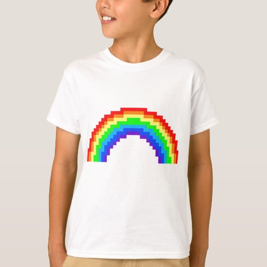 regenboog t-shirt (Voorkant)