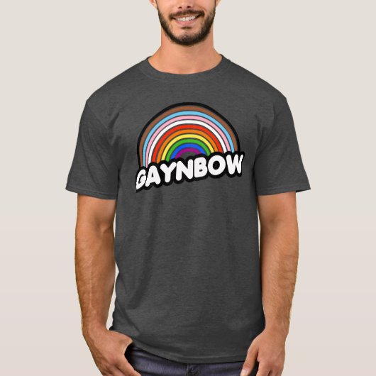 REGENBOOG T-SHIRT (Voorkant)