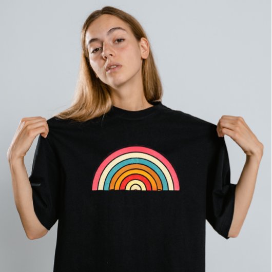  regenboog t-shirt