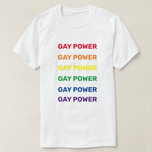 Regenboog T-Shirt (Design voorkant)