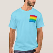 regenboog t-shirt (Voorkant)