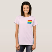 regenboog t-shirt (Voorkant volledig)