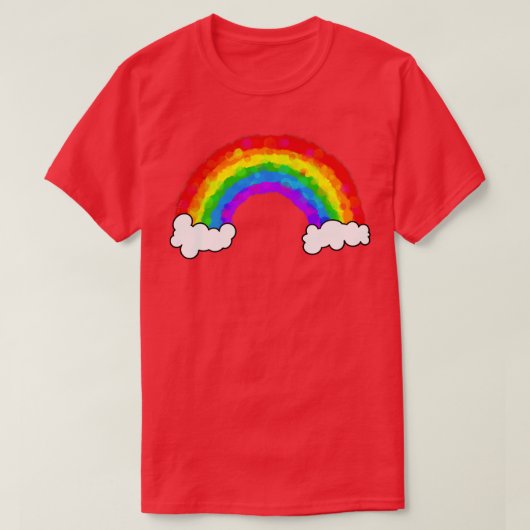Regenboog T-shirt (Design voorkant)