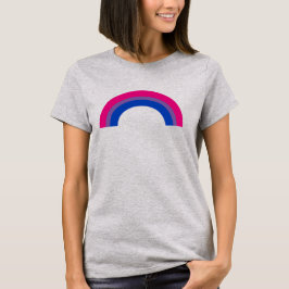 Regenboog T-Shirt voor Biseksuele Trots
