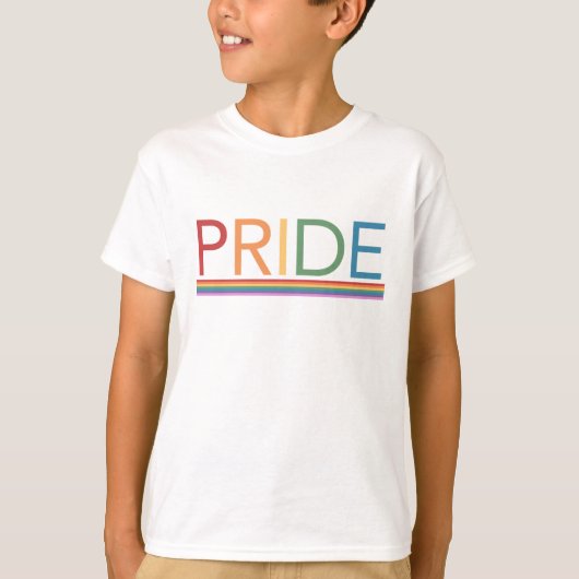 Regenboog T-shirt voor PRIDE (Voorkant)