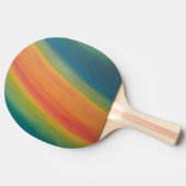 Regenboog Tafeltennisbatje (Zijkant)