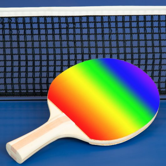 Regenboog Tafeltennisbatje (Insitu)