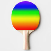 Regenboog Tafeltennisbatje (Voorkant)