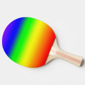 Regenboog Tafeltennisbatje (Zijkant)
