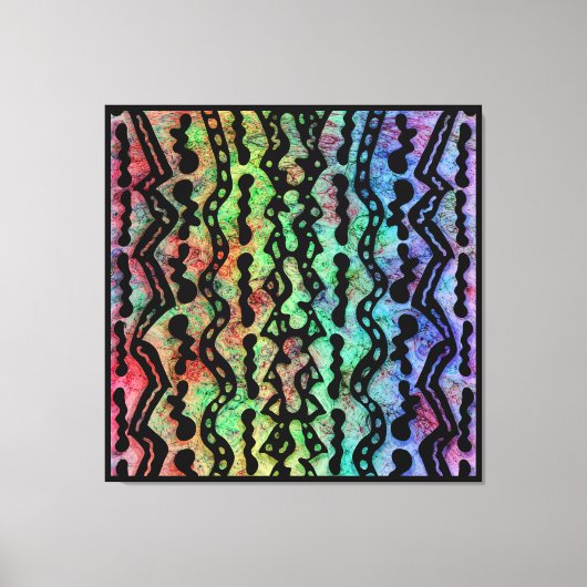 Regenboog Tango Canvas Afdruk (Voorkant)