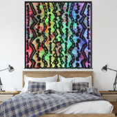Regenboog Tango Canvas Afdruk (Insitu (Slaapkamer))