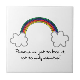 regenboog tegel tegeltje