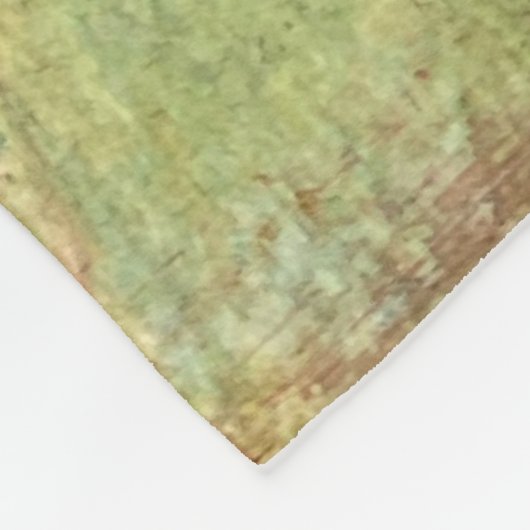 Regenboog Texturele Abstract Fleece Deken (Hoek)