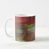 Regenboog Texturele Abstract Koffiemok (Links)