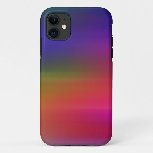 regenboog textuur iphone hoesje (Achterkant)