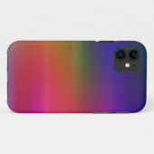 regenboog textuur iphone hoesje (Achterkant (horizontaal))