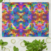 Regenboog Theedoek (Gevouwen)