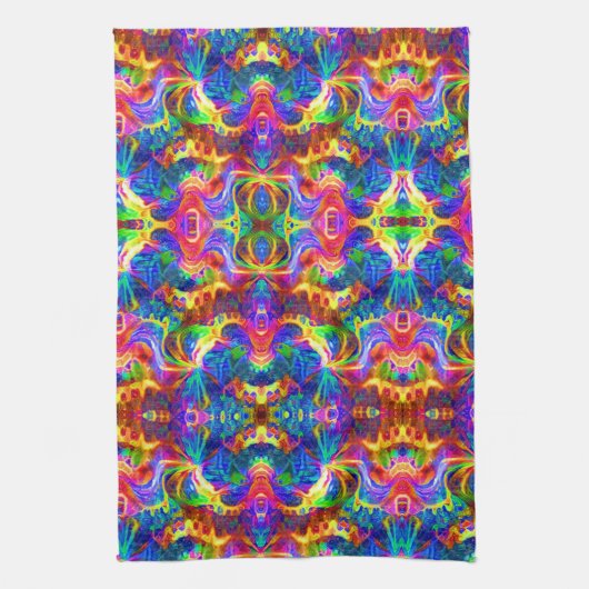 Regenboog Theedoek (Verticaal)