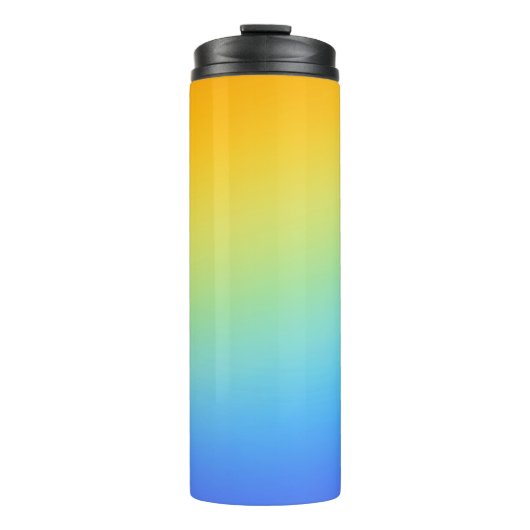 regenboog thermosbeker (Voorkant)