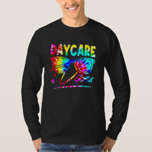 Regenboog Tie Dye Bril Dagopvang Sfeer Terug Naar T-shirt