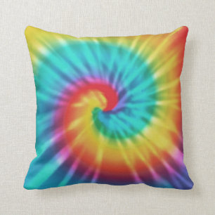 Regenboog Tie Dye Kussen